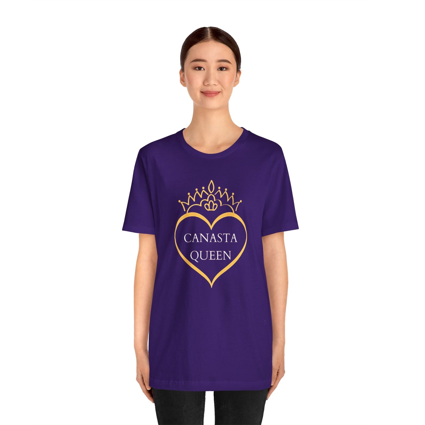 Canasta Queen Heart - Graphic Unisex Tee