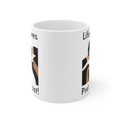 Life Moves Pretty Fast - Ceramic Mugs (11oz\15oz\20oz) Ferris Beuller / Movie Quote / Unique Gift / Gift for him / Gift for Her / 80s Movie