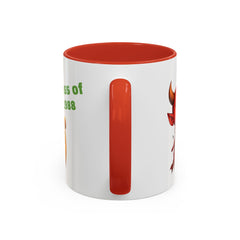 Russell Sage College Mascot Characters 11oz or 15 oz Ceramic Mug - Personalize your mug with your grad year by entering it in the notes field before you complete your purchase