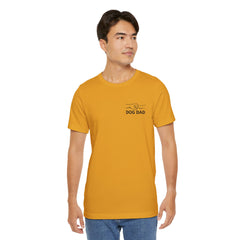 Dog Dad T-Shirt — Personalized Your Dog Image  Tee (Custom Name)