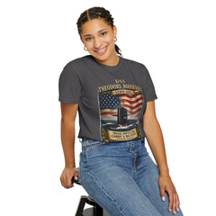 USS Theodore Roosevelt SSBN-600 T-Shirt – "Speak Softly and Carry a Big Stick" Patriotic Submarine Tee