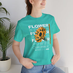 Flower Power Tee - Unisex Jersey Short Sleeve Tee