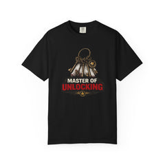 Master of Unlocking T-Shirt — Keyring Locksmith Funny Resident Evil Gift