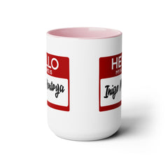 Princess Bride Funny Quote Mug,My Name Is Inigo Montoya,Mandy Patinkin fan,gift for him,gift for her,funny Hello quote sticker,