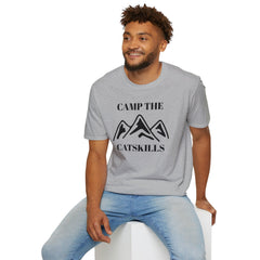 Camp The Catskillsi Unisex Softstyle T-Shirt  Catskill Mountains New York