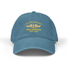 U.S. Submarine Force 125th Birthday Embroidered Hat