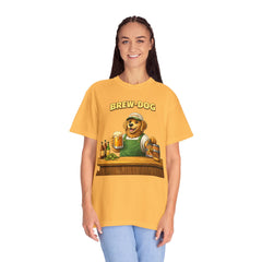 Golden Retriever Brewer Beer T-Shirt — Cute Brew-Dog Graphic Tee