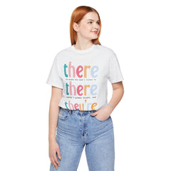 Grammar Teacher T-Shirt — "There, Their, They're" Funny Teacher Tee