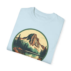 Glacier National Park Graphic, Comfort Colors Soft Relaxed Fit Unisex Garment-Dyed T-shirt