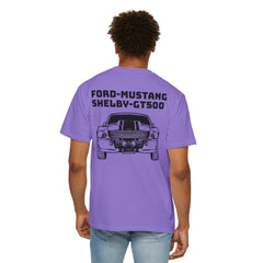 Ford Mustang Shelby GT500 Unisex T-Shirt - Classic Car Enthusiast Comfort Colors Garment Dyed Tee