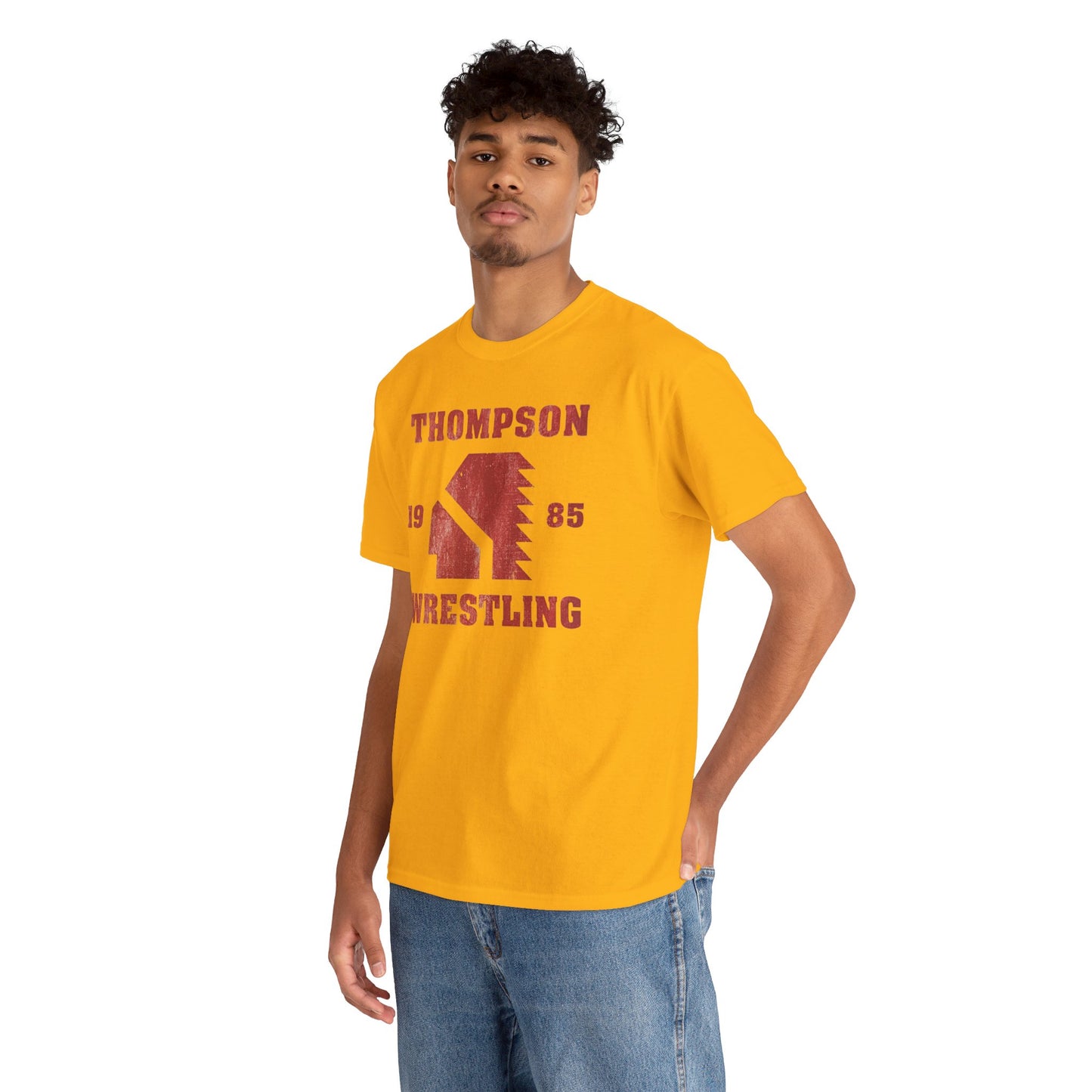 THOMPSON WRESTLING 1985, Unisex Heavy Cotton Tee