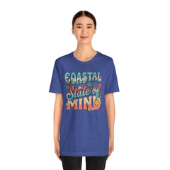Coastal State of Mind Tee — Retro Beach Graphic T-Shirt