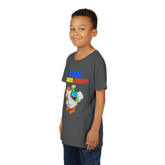 Youth I Love Chicken Jockey Tee - Fun Gamer T-Shirt for Kids