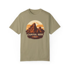 Capitol Reef National Park Graphic, Comfort Colors Soft Relaxed Fit Unisex Garment-Dyed T-shirt