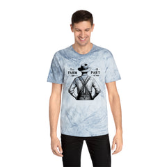 The Farm Is Part Of Me - Farmer Graphic Unisex Color Blast T-Shirt