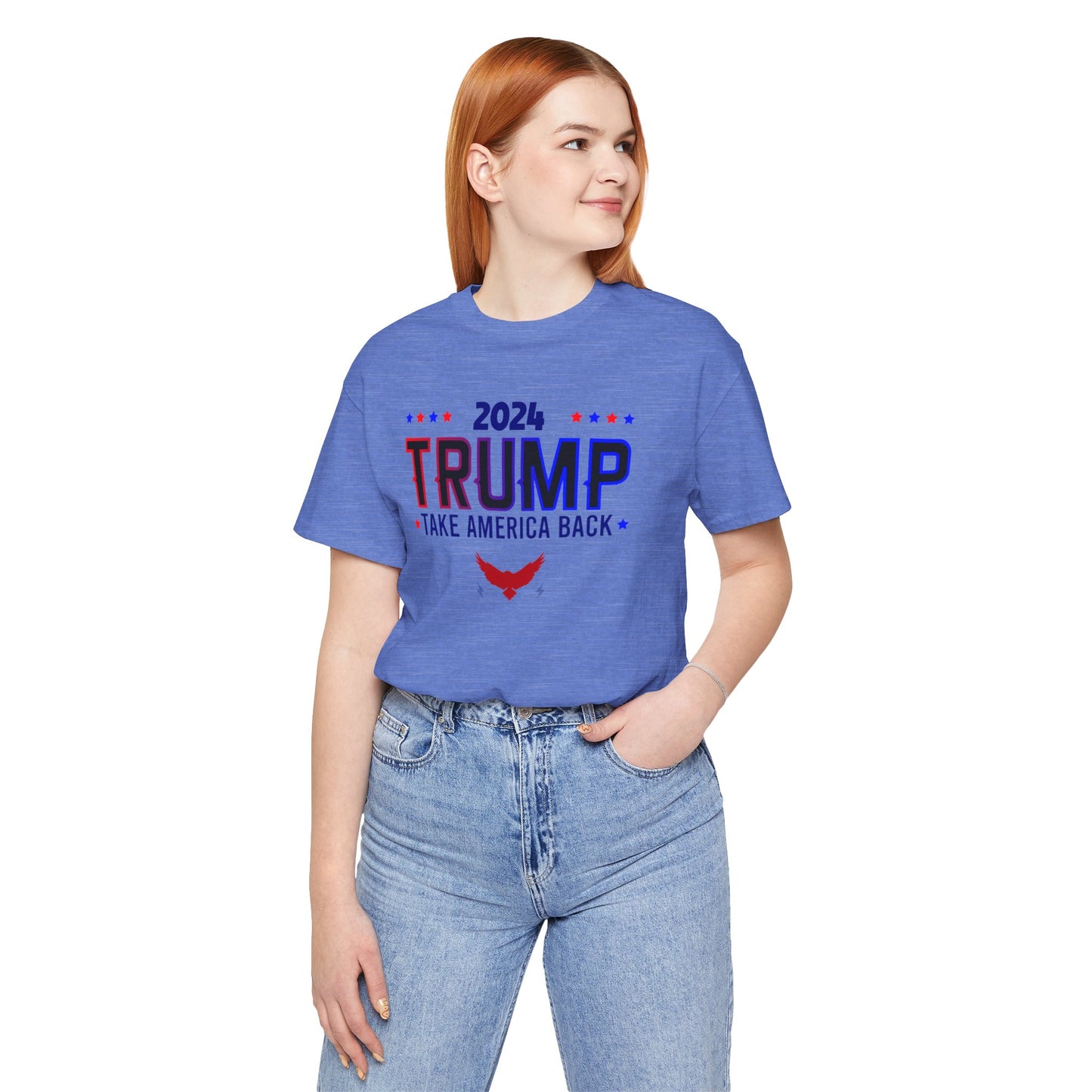 2024 TRUMP Take America Back Political Short Sleeve Tee