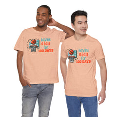 100 Days of School Having A Ball Unisex Tee