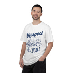 Polar bears, walrus, Arctic fox, reindeer (caribou), seals, beluga whales, narwhal Respect the Locals T-Shirt
