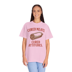 Cured Meats Graphic Tee - Funny Foodie Wear, Gift for Meat Lovers