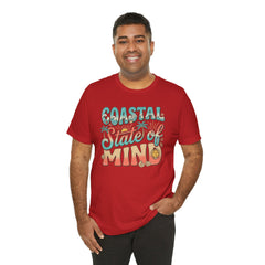 Coastal State of Mind Tee — Retro Beach Graphic T-Shirt