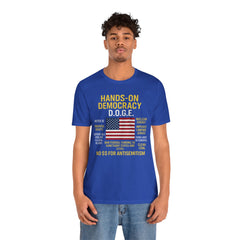 Hands-On Democracy Graphic Tee - Unisex