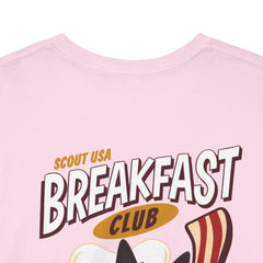 Breakfast Club Dog T‑Shirt — Retro Bacon & Eggs Graphic Tee