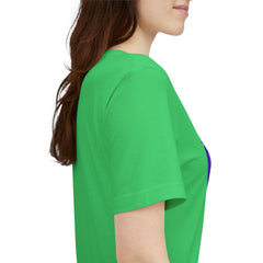 Galaxy Heart Tee — Purple or Green Splatter Heart T-Shirt