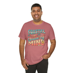 Coastal State of Mind Tee — Retro Beach Graphic T-Shirt