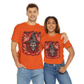 Flaming Fire Witch - Graphic Unisex Heavy Cotton Tee