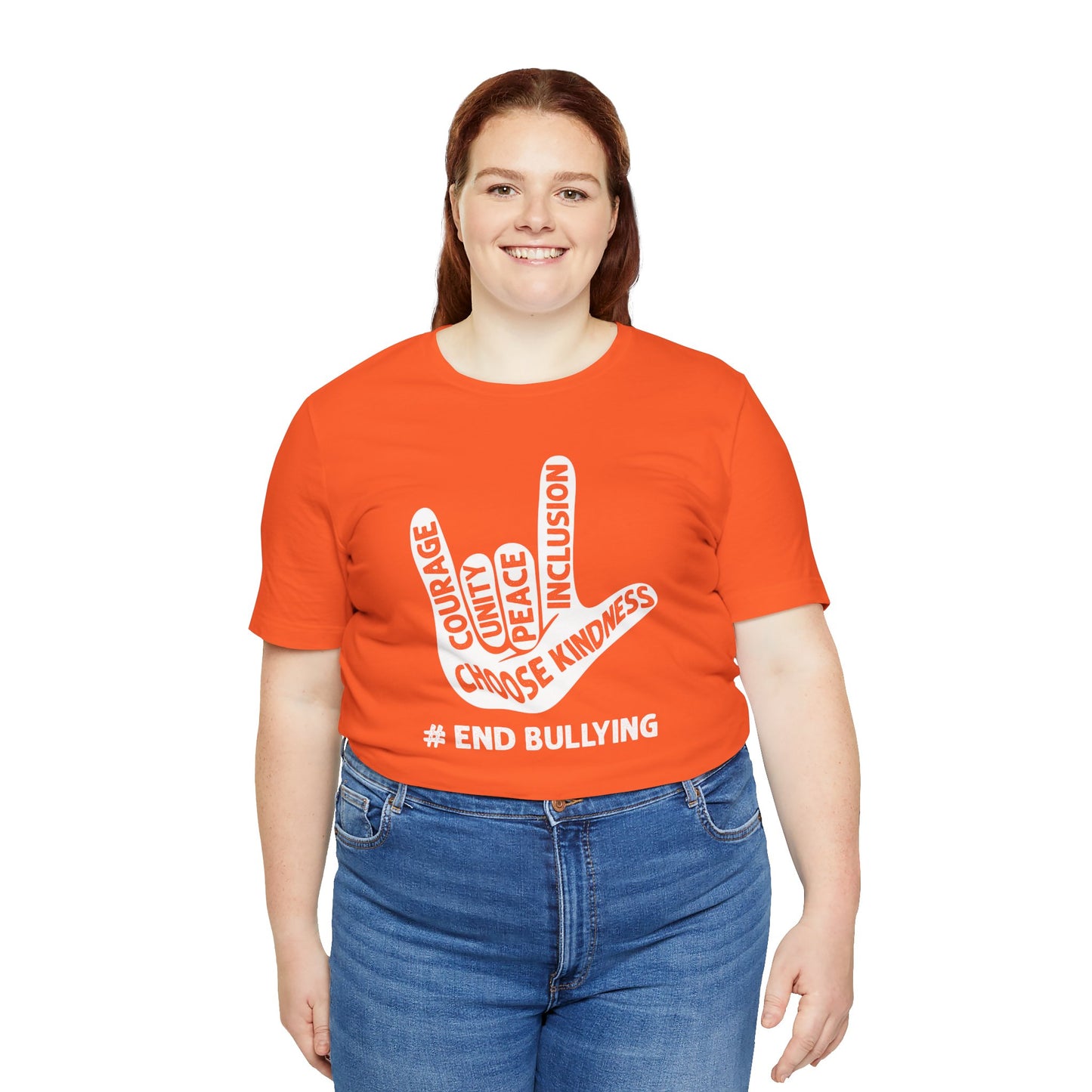 Anti Bullying, Choose Kindness  - Graphic Unisex Jersey Short Sleeve Tee