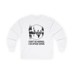 Stranger Things Inspired Long Sleeve Tee - Hawkins, Indiana Graphic Tee