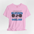 Stressed Blessed Volleyball Obsessed Shirt,Unisex Tee,graphic t shirt,gift for her,gift for him,volleyball team,playergift,fangift,Coachgift