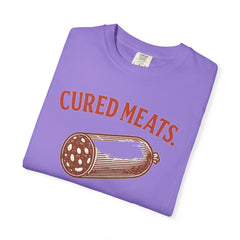 Cured Meats Graphic Tee - Funny Foodie Wear, Gift for Meat Lovers