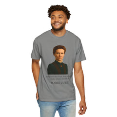 Marie Curie Portrait T‑Shirt — "I Make Science Literally Lit" Science Tee