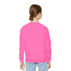 Kawaii Cute Puppy With Flowers Youth Sweatshirt