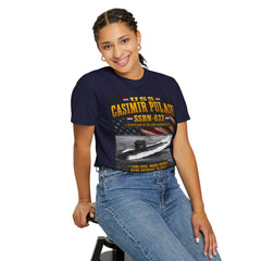 USS Casimir Pulaski SSBN-633 Submarine T-Shirt – "Forty One for Freedom" Navy Tribute