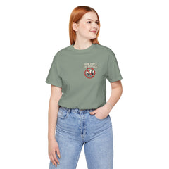 Montana Rules Tee - “3 Things You Don’t Do in Montana: Don’t Pet the Buffalo, Outdrink Canadians, Mess with Cowboy Music”
