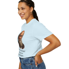 Darwin Coffee Funny T-Shirt — "Survival of the Fittest? I Barely Survive Coffee Shortages."