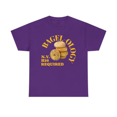 BAGEL -OLOGY NY H20 Needed - Unisex Heavy Cotton Tee