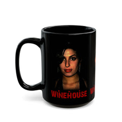 Black Mug - Gone Too Soon, Amy Winehouse, 3 Graphics (11oz, 15oz)