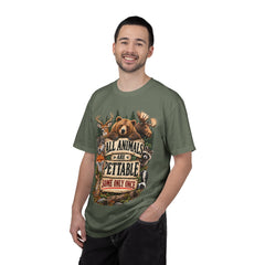 All Animals Are Pettable T-Shirt – Funny Animal Lover Wildlife Design