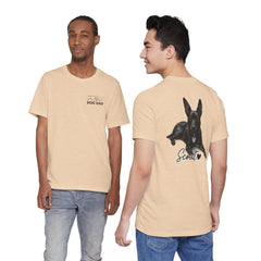Dog Dad T-Shirt — Personalized Your Dog Image  Tee (Custom Name)