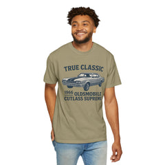 Retro Oldsmobile 1966 Cutlass Supreme - Unisex Comfort Colors Garment Dyed T-Shirt