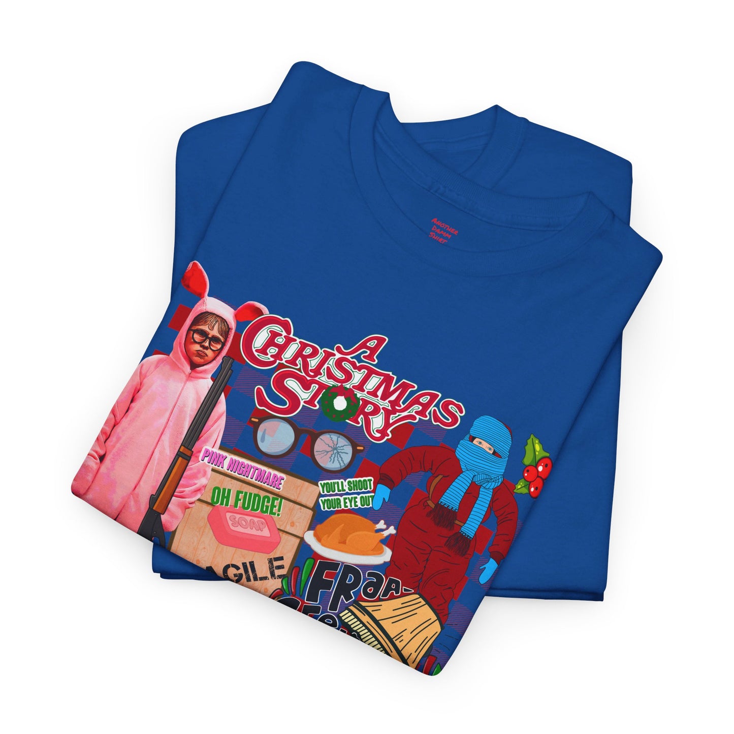 A Christmas Story Montage - Unisex Heavy Cotton Tee