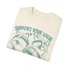 Support Local Street Cats, Retro Style Comfort Colors Shirt