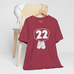 22 Veteran Suicides A Day - Unisex Jersey Short Sleeve Tee