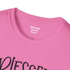 Blessed Nurse - Unisex Softstyle T-Shirt | Nurse Awareness, Medical Wear, Gift For Her, Scrubs Tee, Medical Staff Gift, Registered Nurse, RN