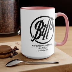 Biff's Automotive Detailing Mug,Back To The Future,Car detailing mug,BTTF Novelty Mug,car enthusiast gift,movie merchandise mug,Biff Tannen