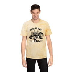 This Is How I Roll - Tractor Graphic Unisex Color Blast T-Shirt