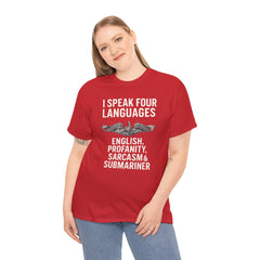 Funny United States Submarine Multilingual T-Shirt